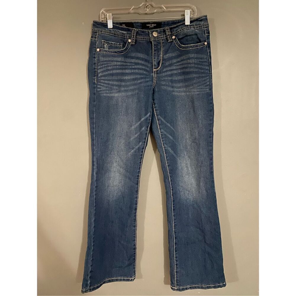 Nine West Medium Wash Bootcut Jeans Size 10/30